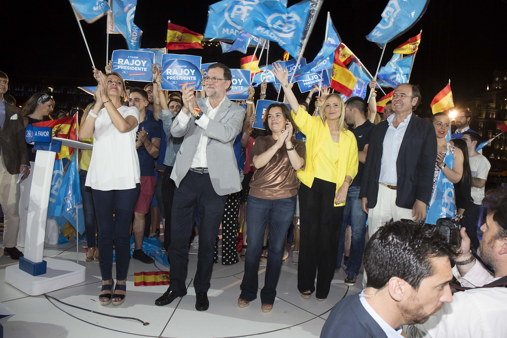 Campaña del Presidente Rajoy para las elecciones del 26J