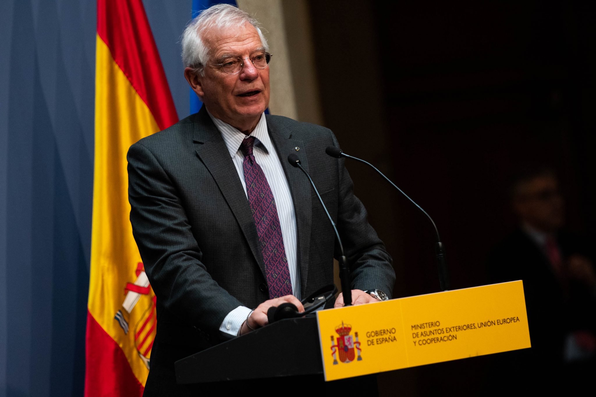 El Ministro de Asuntos Exteriores, Josep Borrell